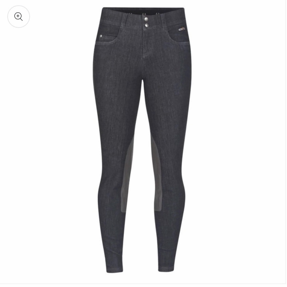 Kerrits Women's Stretch Denim Knee Patch Breech